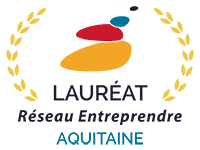 Logo Lauréat Réseau Entreprendre Aquitaine