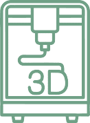 Illustration d'une imprimante 3D
