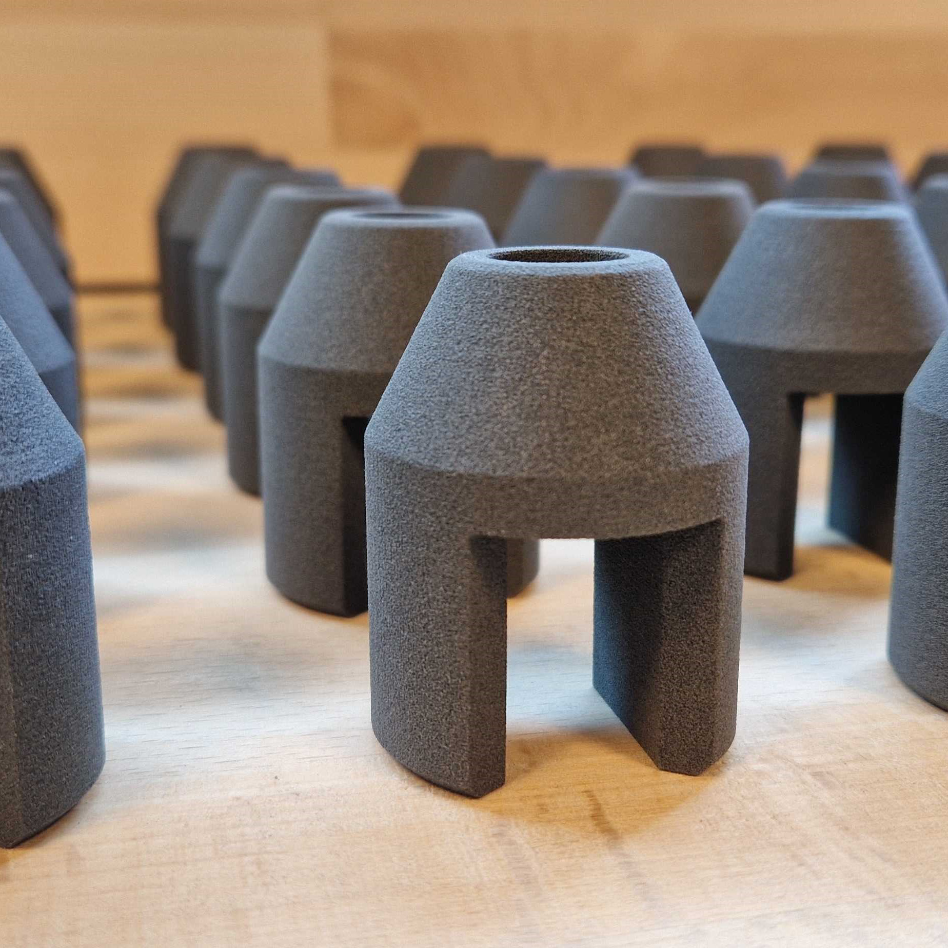 Pièces imprimées en 3D en série