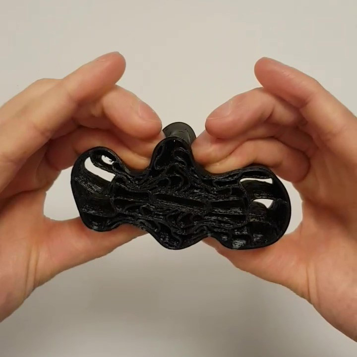 Mousse imprimée en 3D