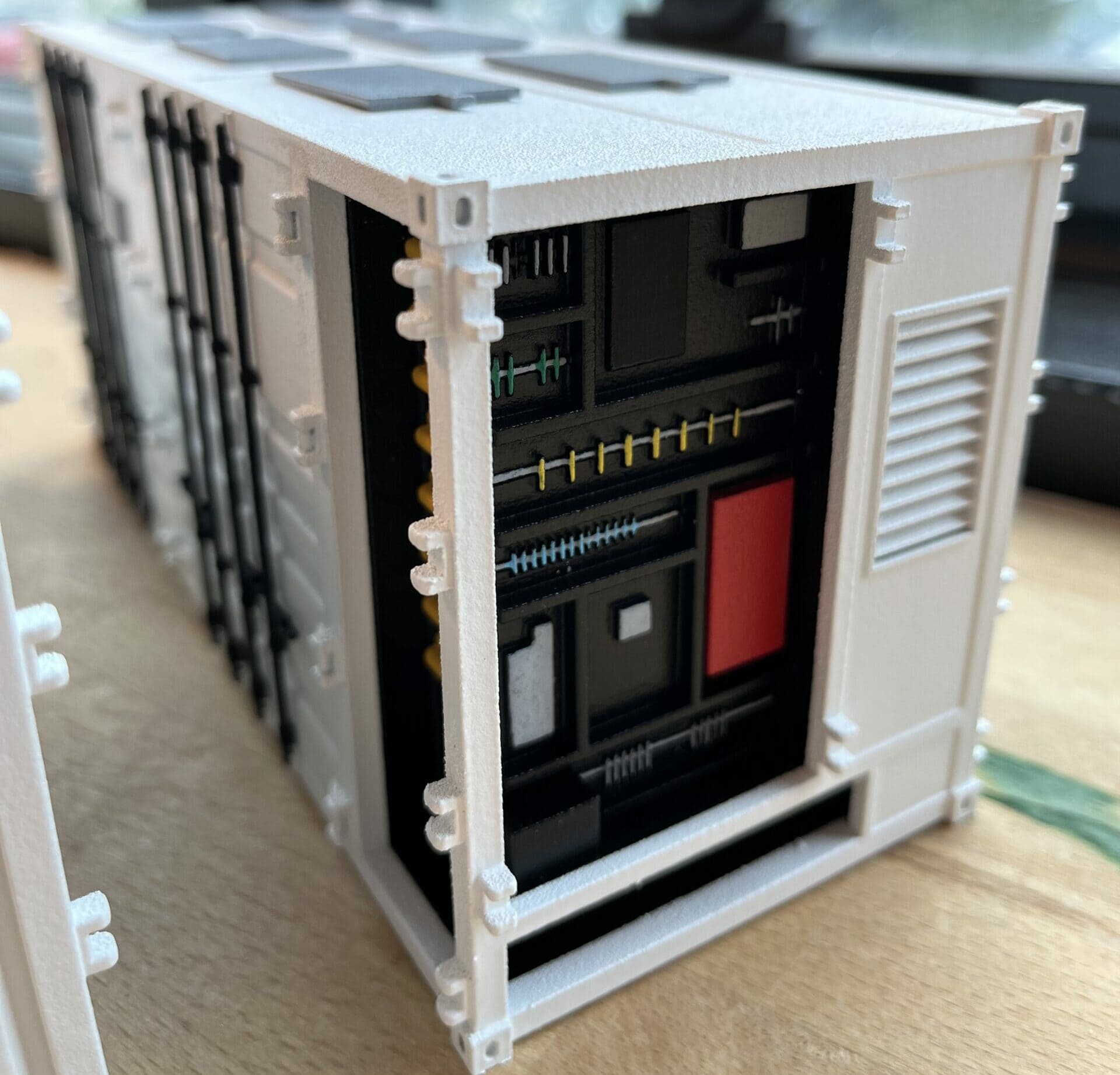 Maquette démonstrateur imprimé en 3D pour la Saft