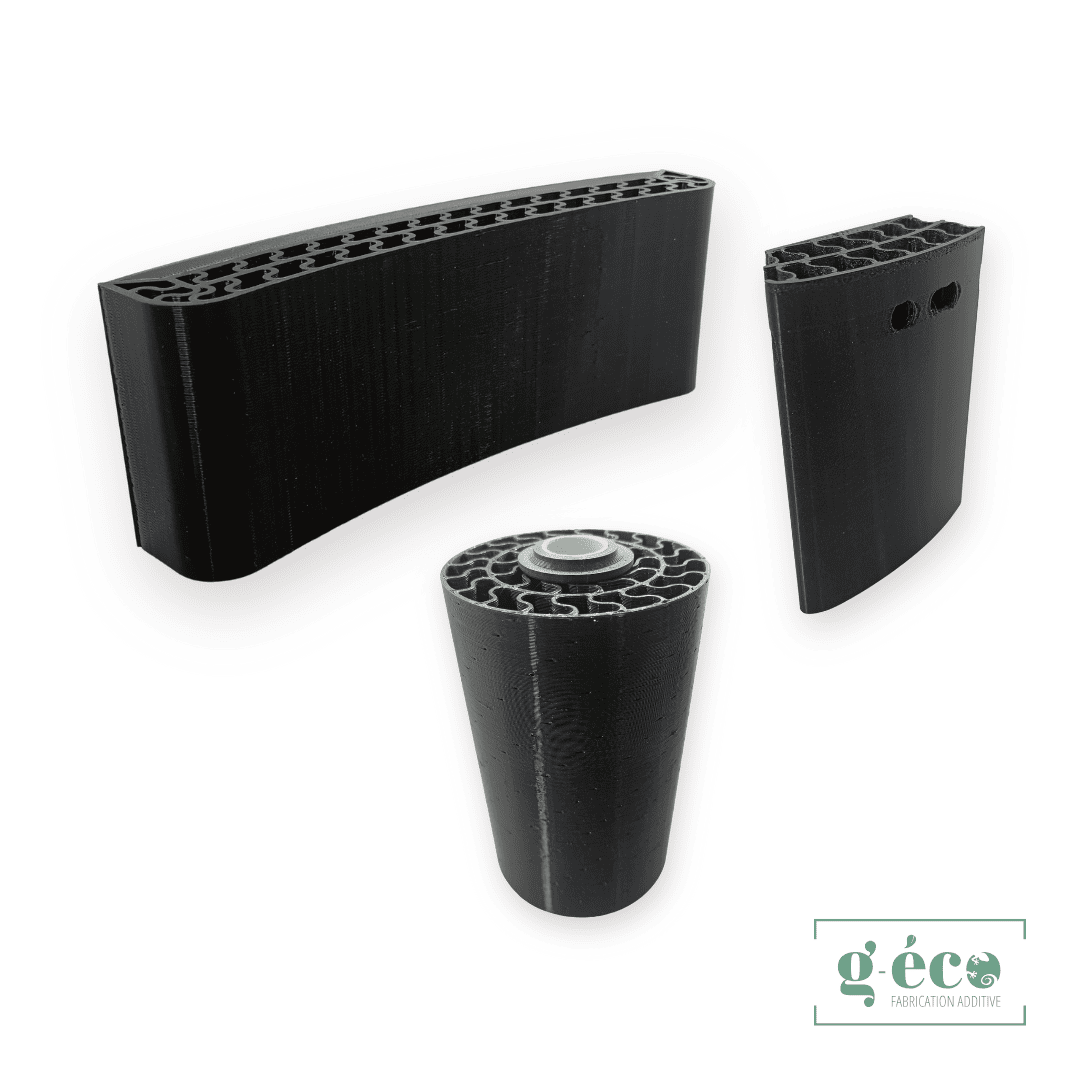 Mousse brevetée de lissage et d'encollage en impression 3d pour secteur industriel