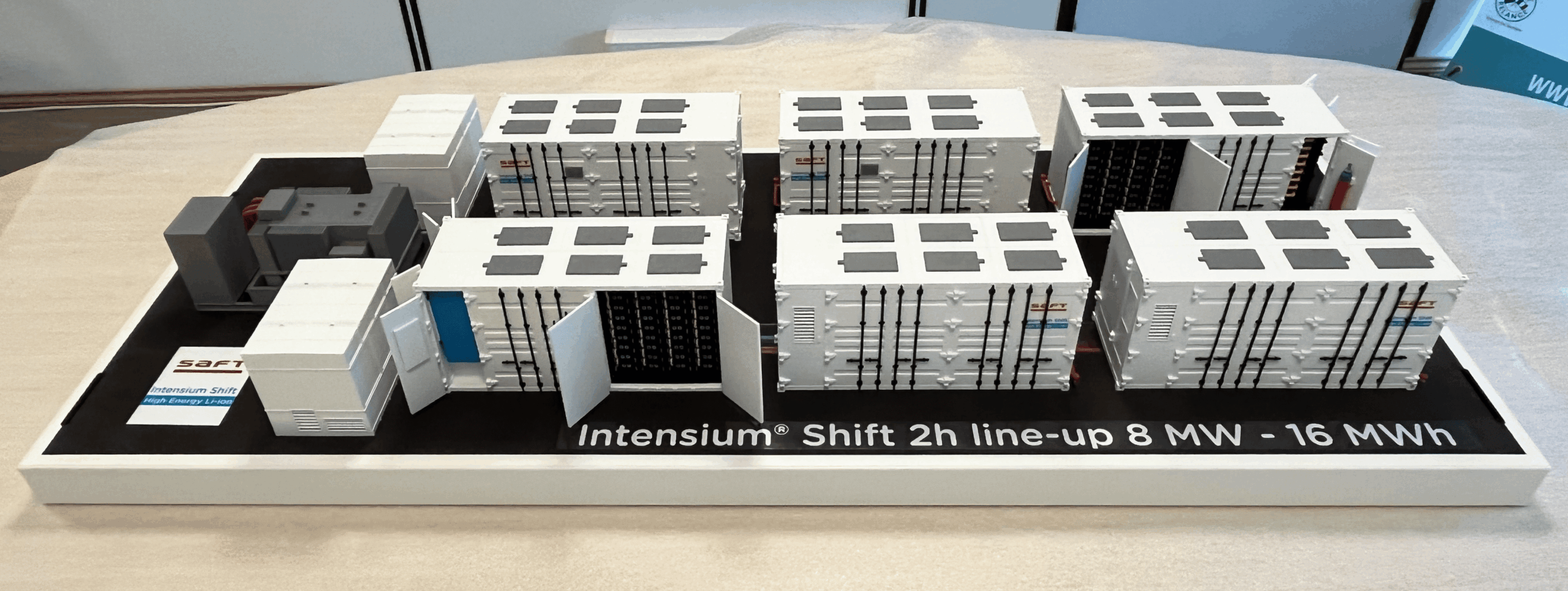 Maquette démonstrateur SAFT Total Energies réalisée en impression 3d par G Éco à Bordeaux