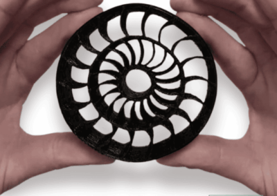 Mousse souple G-Éco en impression 3D pour l'encollage et le lissage