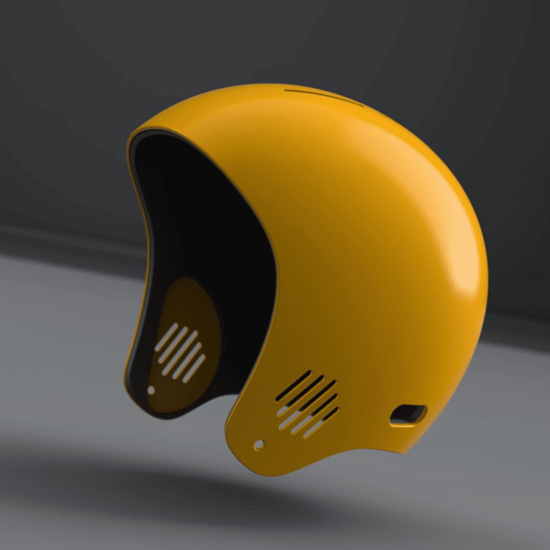 Prototypage casque de Surf Guts réalisé par G- Éco impression 3d