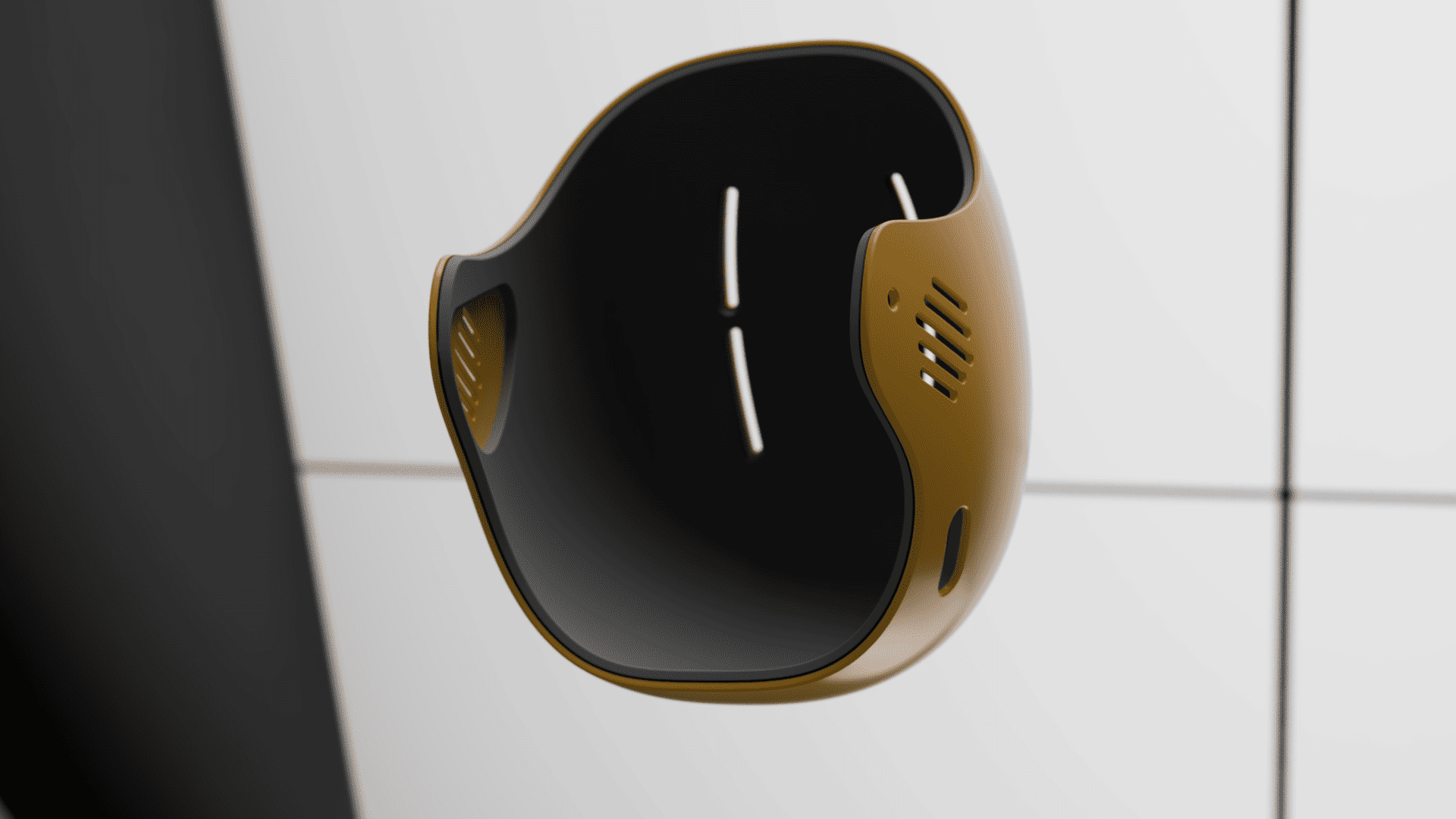 Casque innovant de sport marque Guts pour le surf, prototype, design réalisé par le bureau d'études G-Éco spécialisé en 3D à Bordeaux