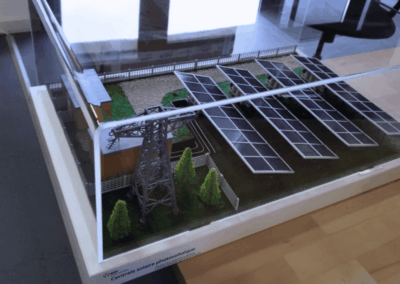 Centrale solaire photovoltaïque imprimée en 3d