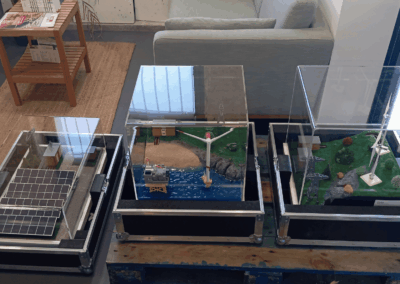 Maquettes énergies renouvelables en impression 3d