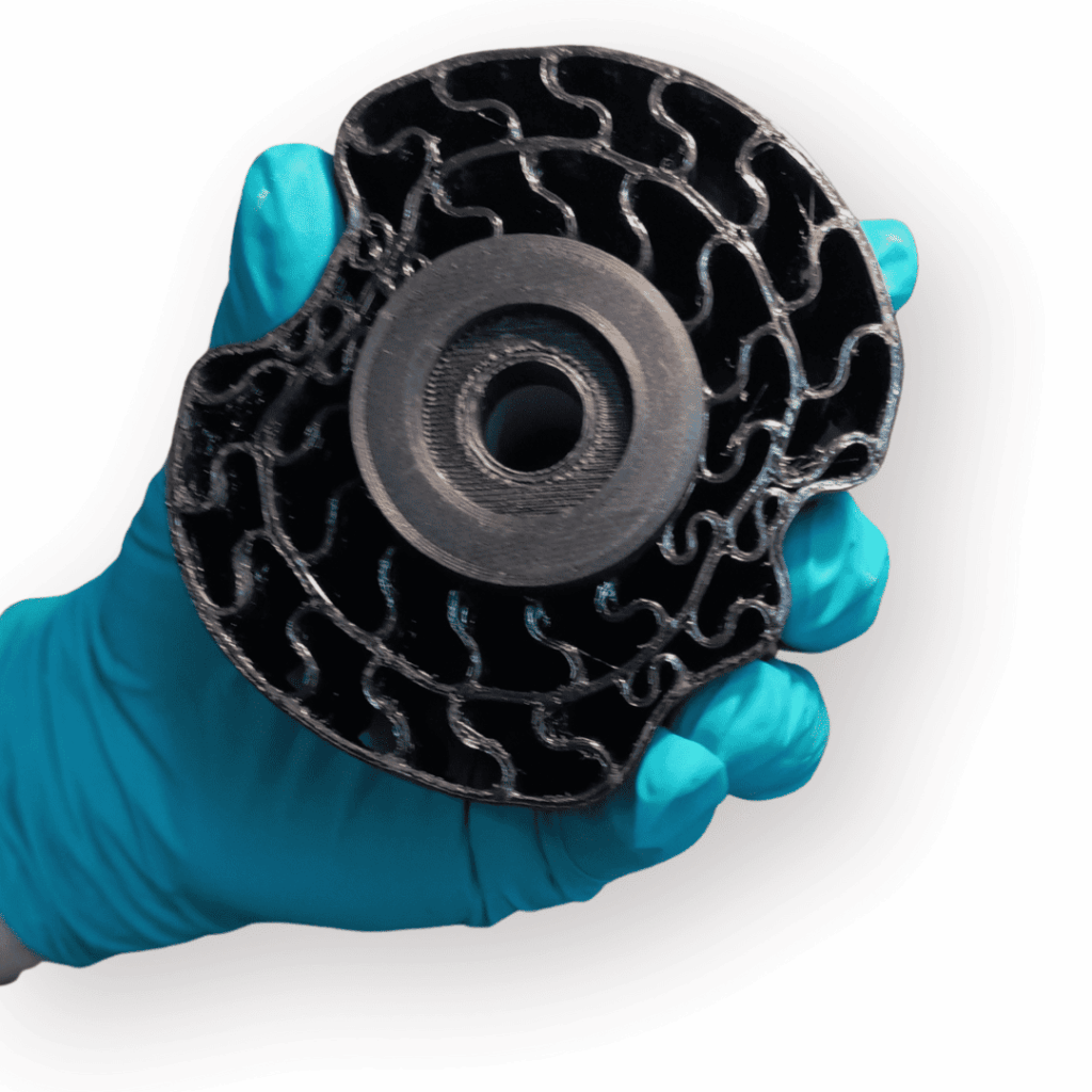 Mousse encollage lissage flexible pour ligne de production