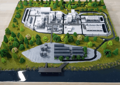 Vue globale démonstrateur industriel imprimé en 3d