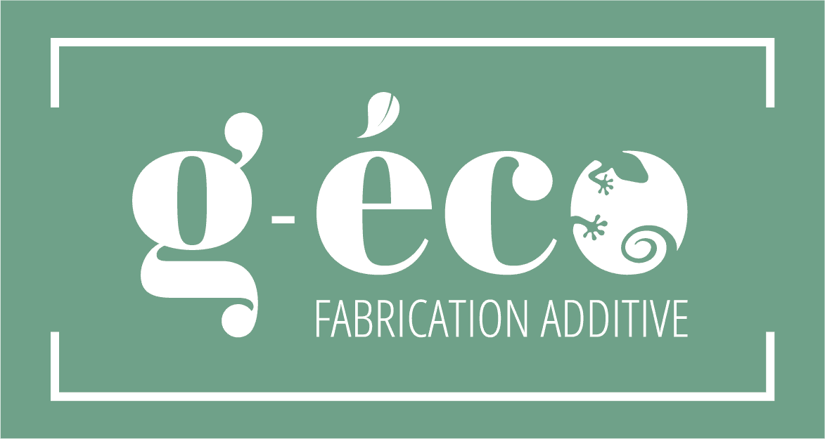 Logo G-Eco, entreprise spécialisée en impression 3D