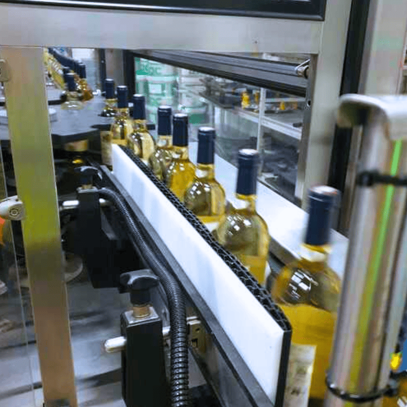 Lisseur sortie d'étiquettes pour ligne industrielle