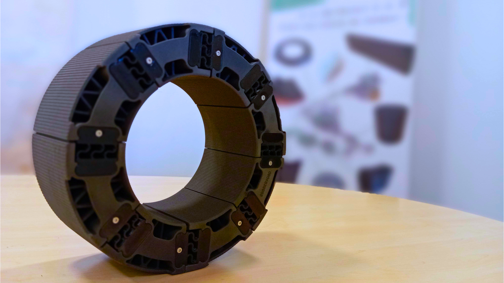 Adaptateur de mandrin pour rouleaux industriels