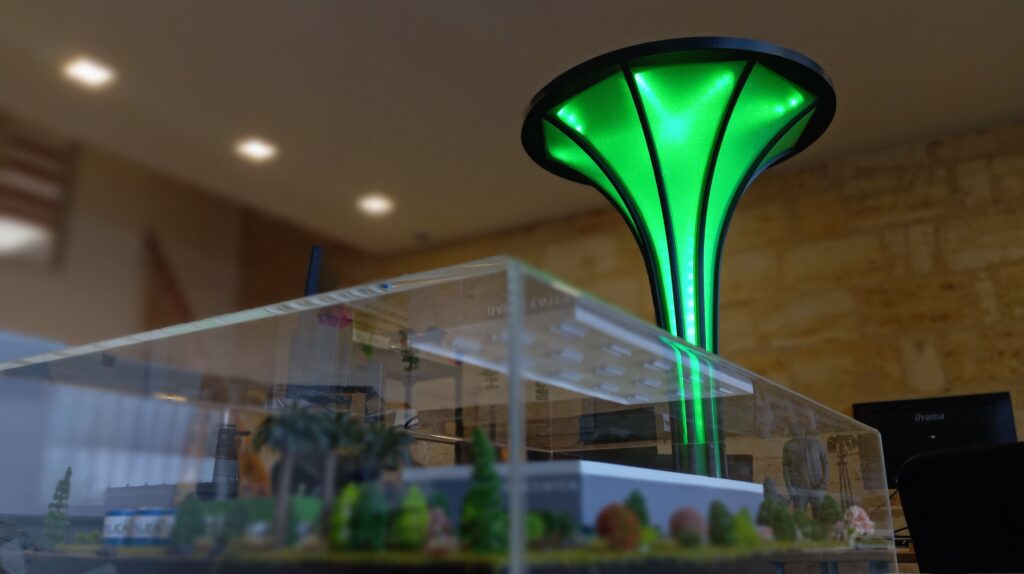 Maquette de présentation Syklea réalisée en impression 3D