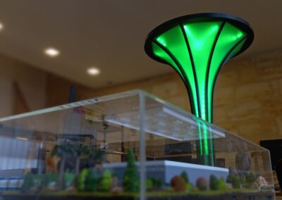 Maquette de présentation Syklea réalisée en impression 3D