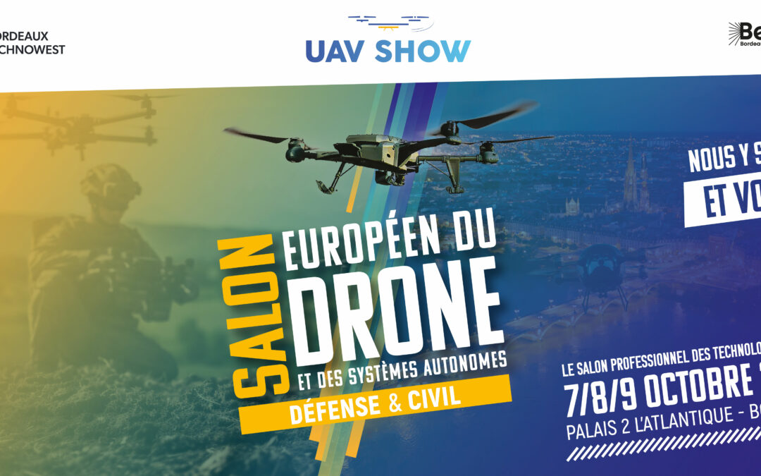 G-Eco à l’UAV Show 2026 à Bordeaux, salon européen du drone